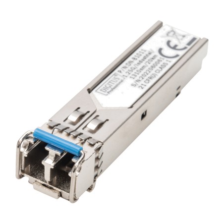 transceptor sfp industrial de fibra óptica 1,25gbps 20km lc