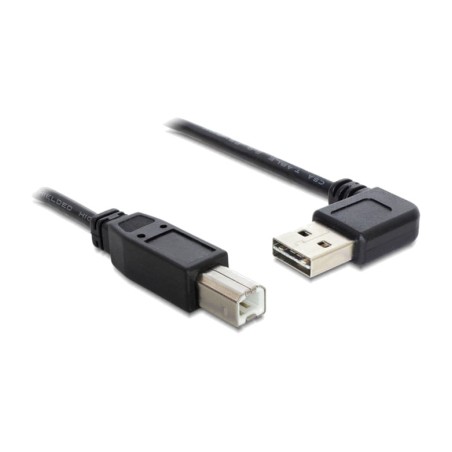 cable usb tipo a reversible a b para impresora easy 2.0 0,5m