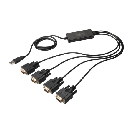 cable adaptador a 4 puertos serie usb-2.0 rs232 db9 1,5m