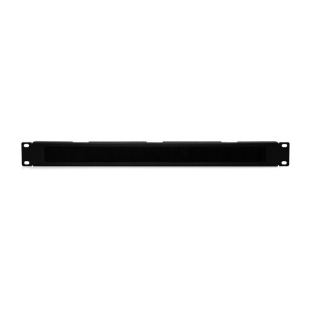 panel pasacables con cepillo para armario rack 19" 1u