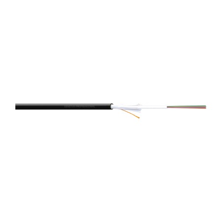 cable de fibra óptica de instalación multimodo om4 50/125 4f a/i-dq(zn)bh 1m