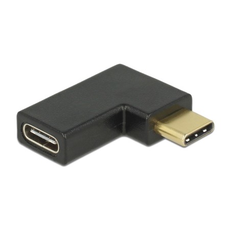 90-degree angled usb-c male to female adapter 3.1 gen2 65915