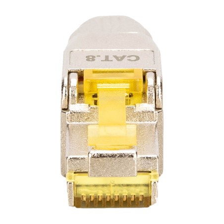 conector rj45 de montaje en campo sin herramientas cat8.1 stp