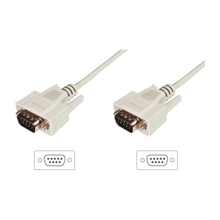 cable serie de transferencia de datos d-sub9 m/m