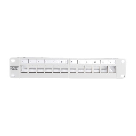 panneau de brassage modulaire non équipé keystone-10" 12x