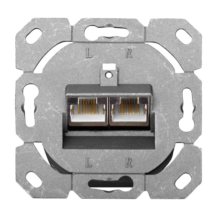 DIGITUS Prise réseau en saillie CAT6 2X RJ45 144957