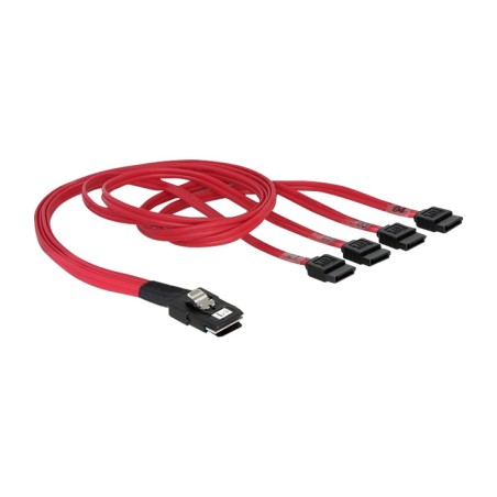 cable adaptador mini sas a 4 puertos sata sff-8087 0,5m