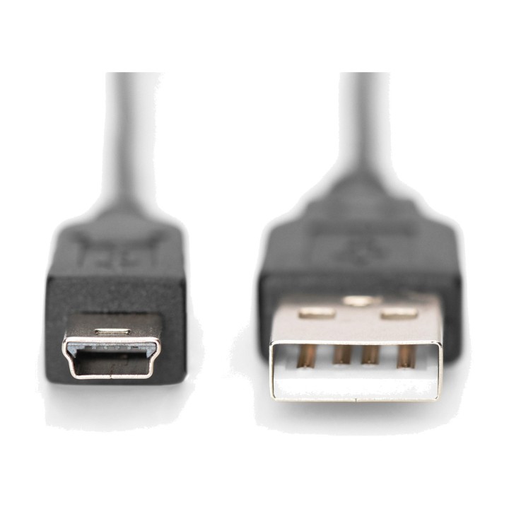 DIGITUS Type A to Mini B data cable USB-2.0 3M 100159349