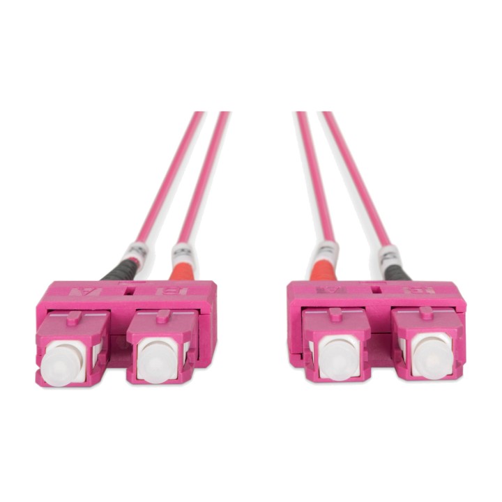 DIGITUS Duplex-Multimode-Lichtwellenleiter-Patchkabel SC-SC