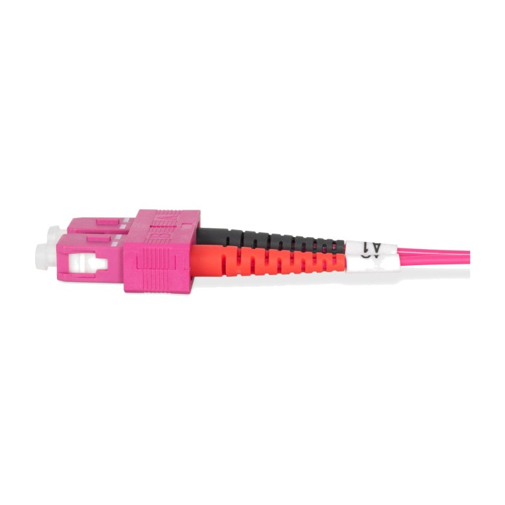 DIGITUS Cordon de raccordement multimode duplex à fibre