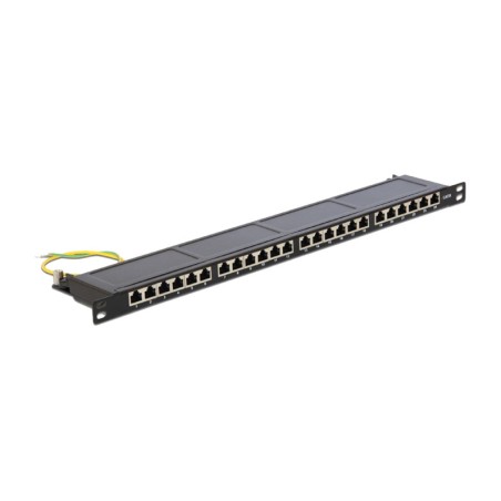 pannello patch per armadio rack 19" 0,5u cat6 24-puertos lsa 43316