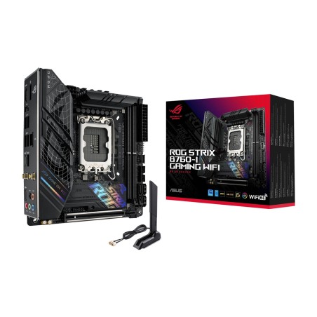 placa base mini itx para intel rog strix b760-i-gaming-wifi lga1700