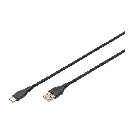 cable de silicona usb-a a usb-c 2.0 pd 60w