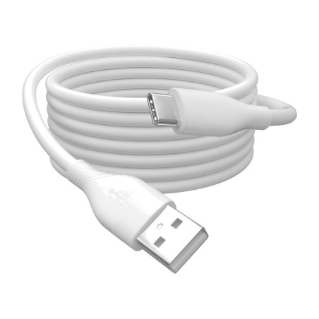 cable de silicona usb-a a usb-c 2.0 pd 60w