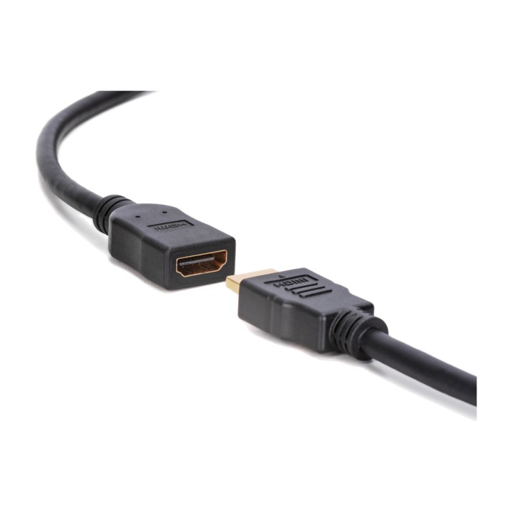 DIGITUS High-Speed-Verlängerungskabel mit Ethernet, Stecker