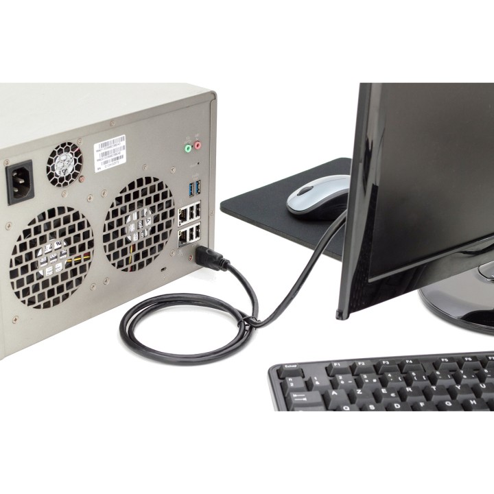 DIGITUS Premium High Speed connection cable with Ethernet