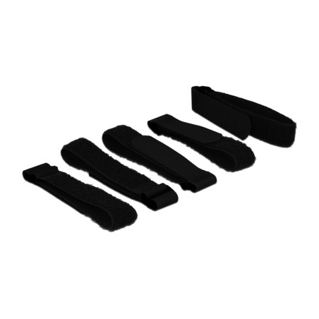 bridas de velcro reutilizables 300x20mm 5 uds