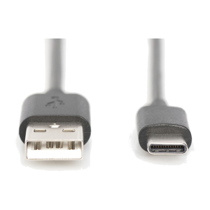 DIGITUS Lade- und Datenkabel USB-2.0 A-C PD 22AWG 1M