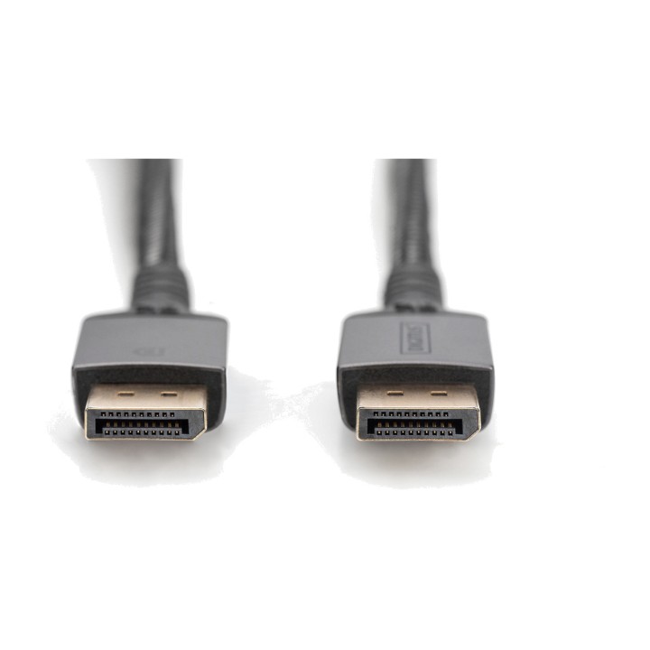 DIGITUS Geflochtenes DisplayPort-Anschlusskabel 1.4-PREMIUM