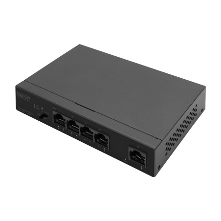 5-port poe network switch gigabit-60w