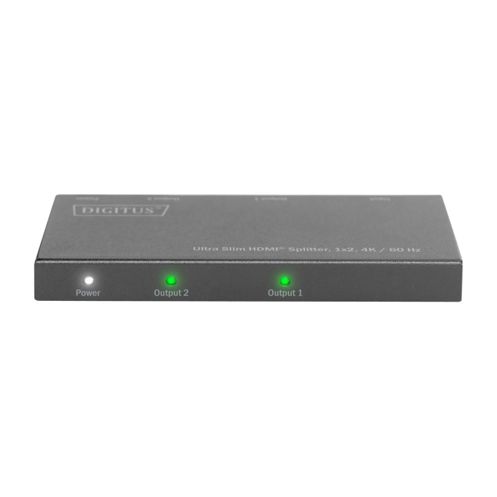 DIGITUS Répartiteur HDMI ultra-fin à 2 sorties 1X2 4K 60HZ