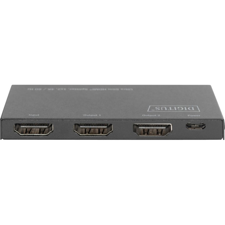 DIGITUS Divisor HDMI ultrafino de 2 salidas 1X2 4K 60HZ