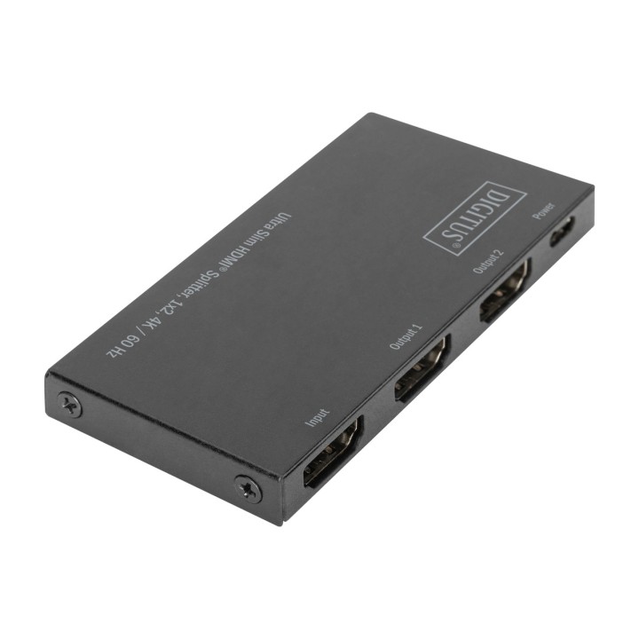 DIGITUS Divisor HDMI ultrafino de 2 salidas 1X2 4K 60HZ