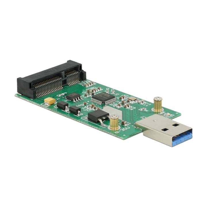 DELOCK USB to mSATA SSD adapter 3.2 GEN 1 5GBPS 62681