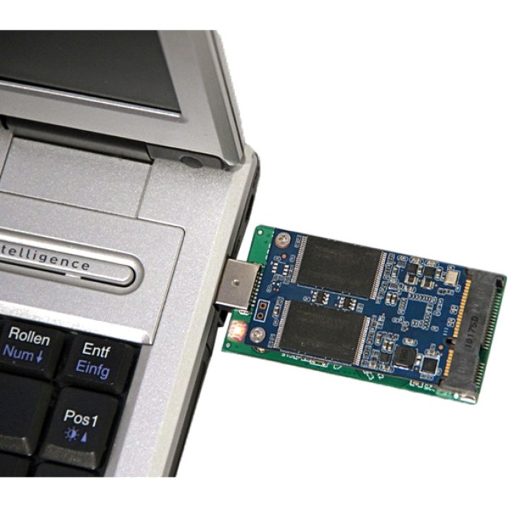 DELOCK Adaptador USB a SSD mSATA 3.2 GEN 1 5GBPS 62681