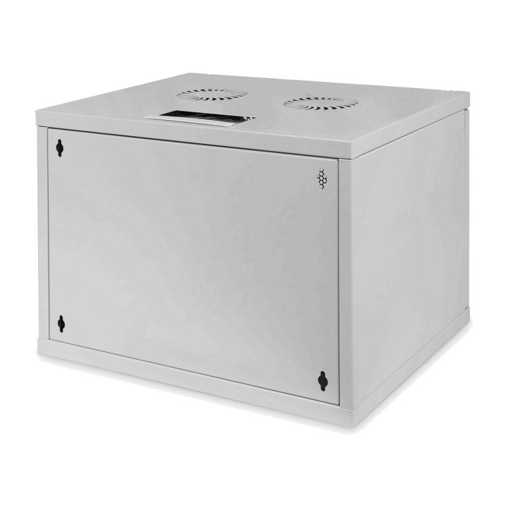 DIGITUS Armoire rack murale à monter avec porte perforée