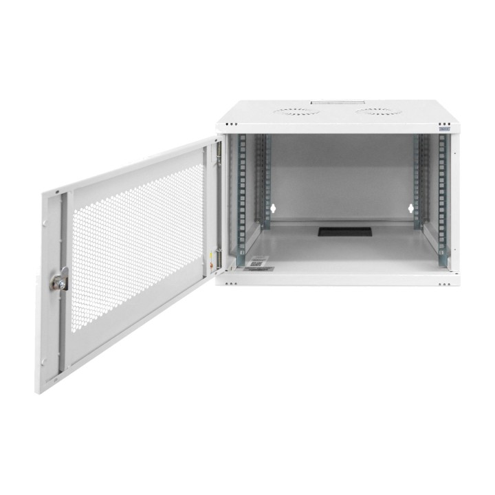 DIGITUS Armoire rack murale à monter avec porte perforée