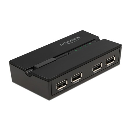 commutateur usb pour partager des périphériques entre ordinateurs 2.0 4 pc 4-puertos 11494