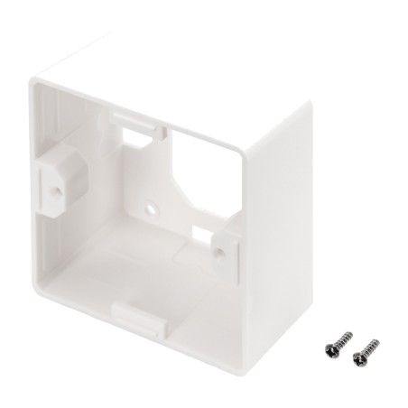 surface-mount box for german-type keystone modules 80x80mm