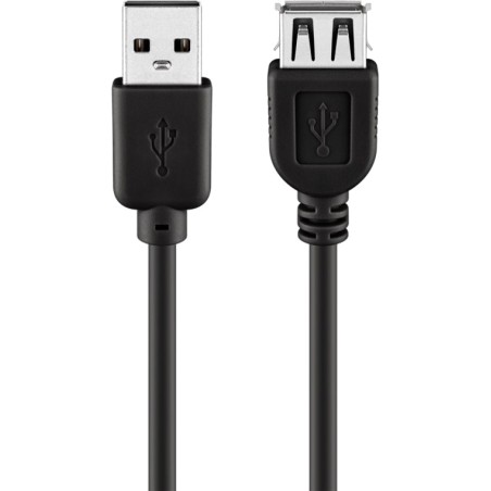 cable alargador usb tipo a macho a hembra 2.0 5m