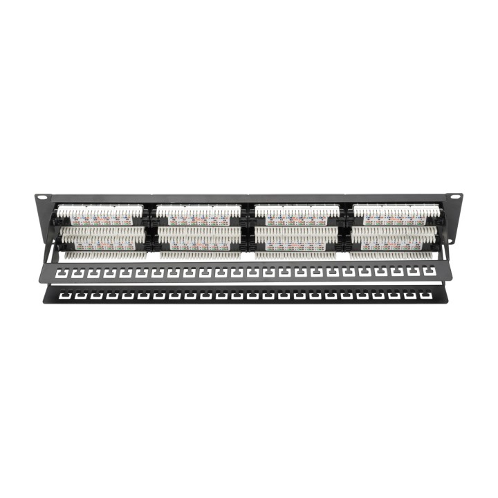 DIGITUS Panneau de brassage non blindé CAT6 19" 2U 48X RJ45