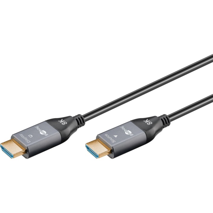 GOOBAY Cable HDMI óptico híbrido de ultra alta velocidad AOC