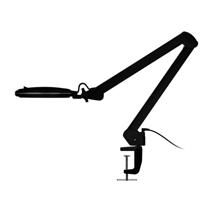 GOOBAY Lampada LED con lente d’ingrandimento e morsetto da