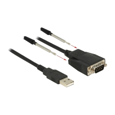 adattatore da usb tipo a a porta seriale rs-232 db9 ft232rl 0,35m