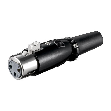 lötbarer audio-buchsenstecker xlr 3pin 11680