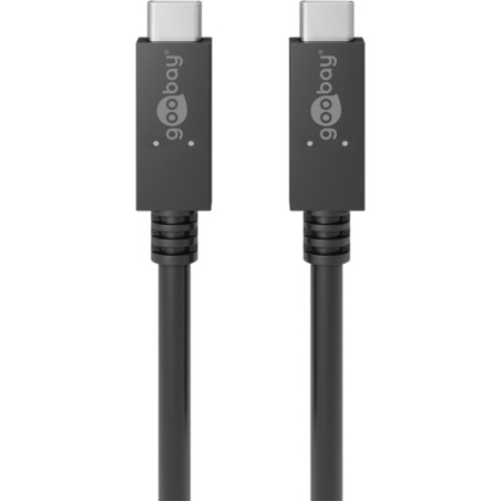 cable usb tipo c de carga y datos 3.2 gen2 20gbps pd 100w 1m 49254