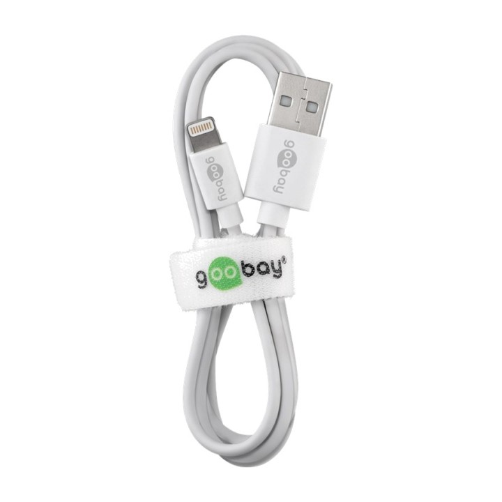 GOOBAY Câble de charge Lightning vers USB-A 2.0 1M 54600