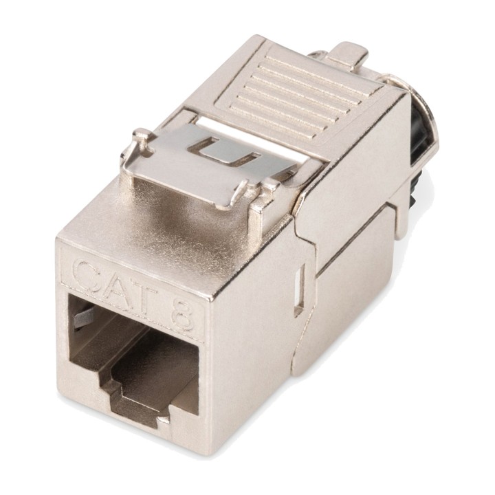DIGITUS Shielded tool-free keystone module CAT8.1 RJ45