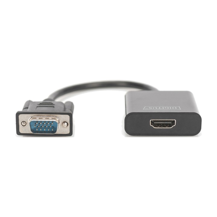 DIGITUS Adaptateur convertisseur VGA vers HDMI avec audio