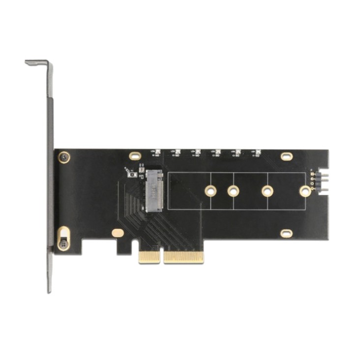 DELOCK Scheda PCIe a basso profilo per SSD M.2 NVMe 3.0 X4
