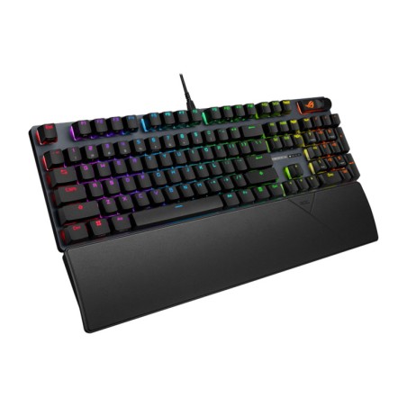 tastiera meccanica gaming con poggiapolsi rog strix scope ii x nx snow-qwertz ch