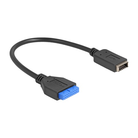 cable adaptador interno de cabecera usb 19pin a type-e key-a 0,25m 65100