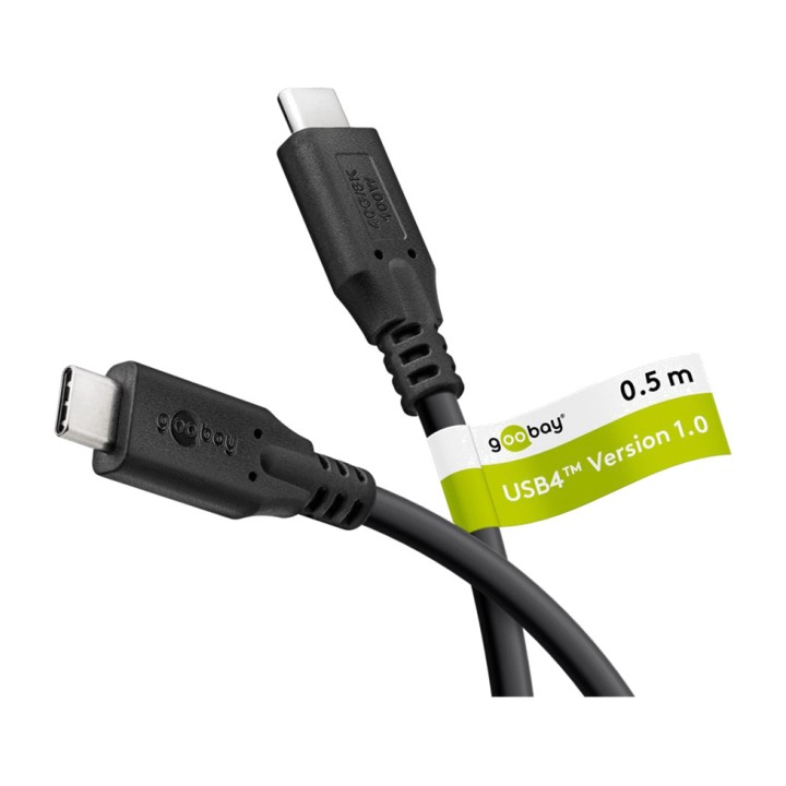 GOOBAY Cavo dati, video e ricarica USB4 USB-C/USB-C GEN 3X2