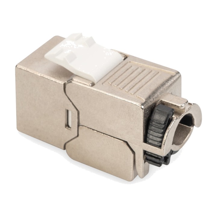 DIGITUS Shielded keystone module with cable manager CAT6A