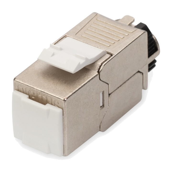 DIGITUS Modulo Keystone schermato con organizzatore di cavi