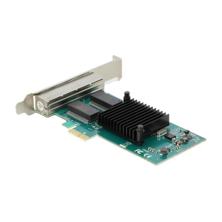 tarjeta de red pcie con 4 puertos rj45 x1-gigabit intel i350 88504